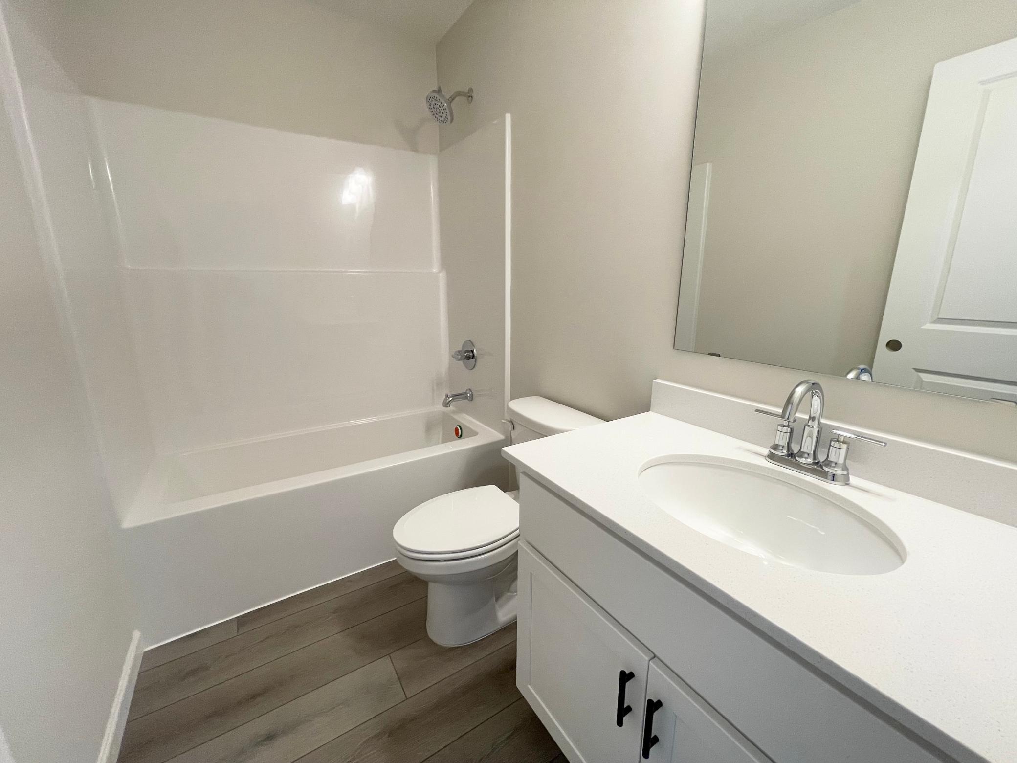 Photo shows the same floor plan but not the actual home. Photos of actual home will be uploaded when home has been completed and cleaned.