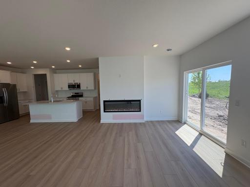 (Photo is of the actual home in progress.)
