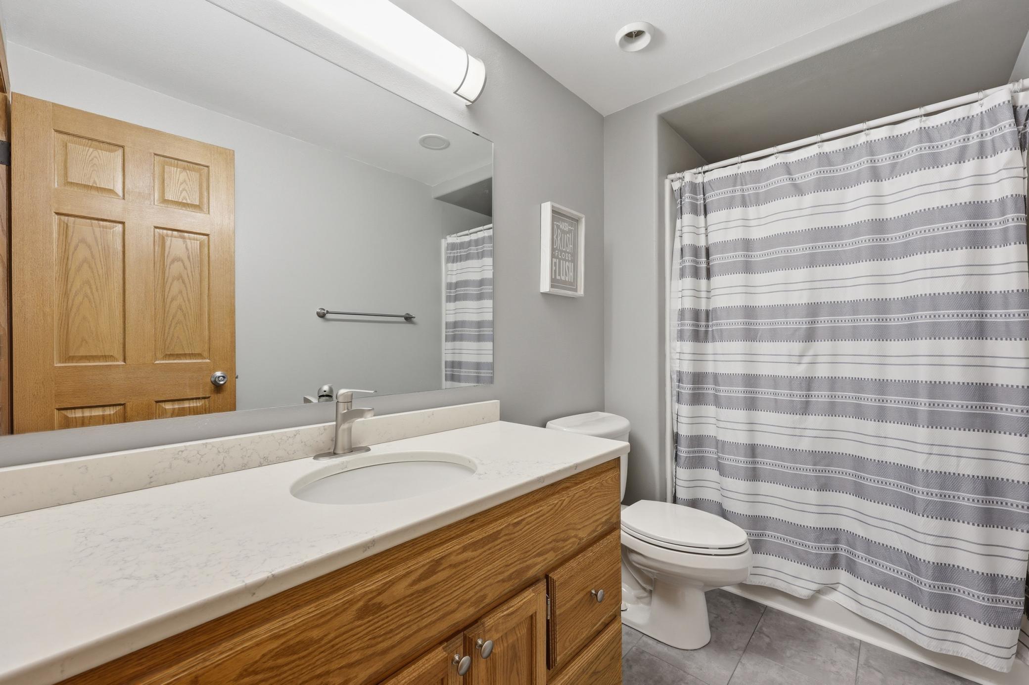 Basement bath