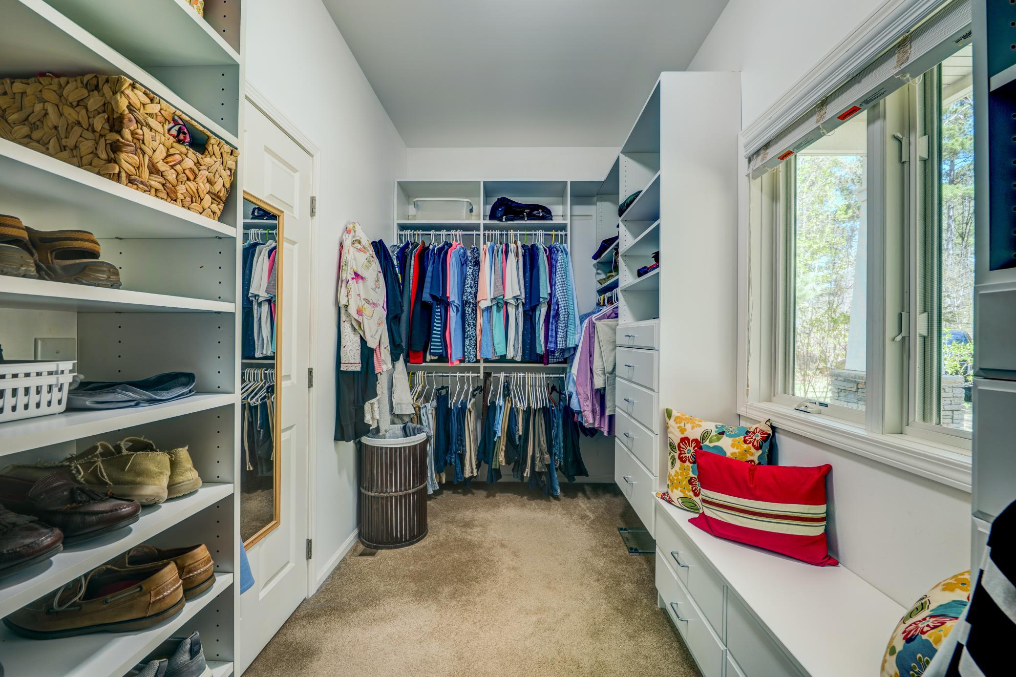 Primary Suite Closet 1