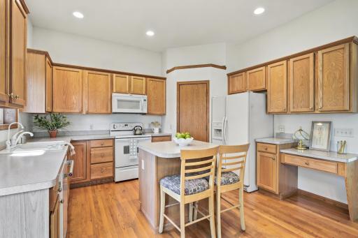 Sun-filled living spaces and soaring 10-foot ceilings create an unforgettable first impression!