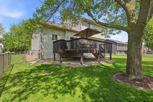 The perfect patio space for summer BBQs, morning coffee, or relaxing evenings outdoors!