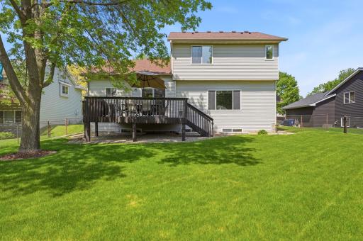 Relax and entertain in the fully fenced backyard, providing both privacy and ample space!