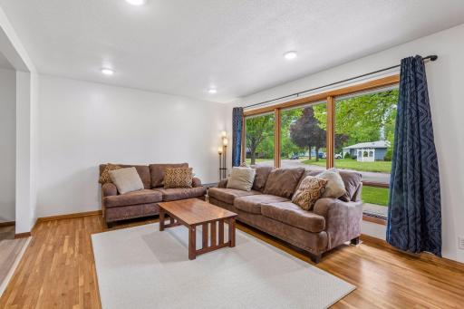 Great light coming into house and nice view of charming neighborhood