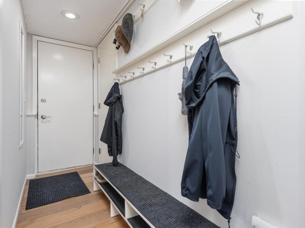 Functional Mudroom entry from the garage.