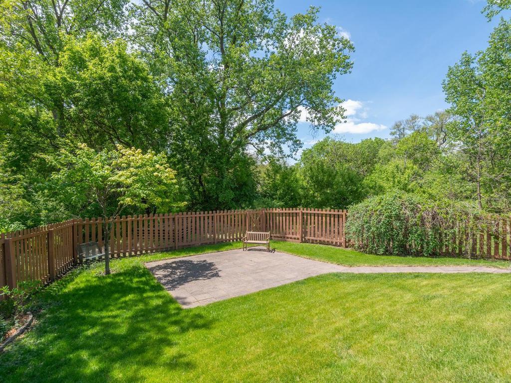 Second patio in Backyard