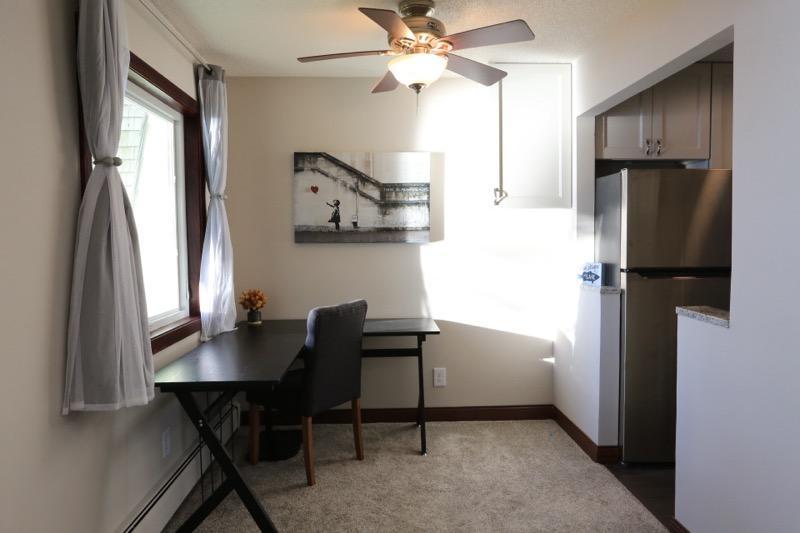 Dining Room (cum office) Ceiling Fans take the load off of A?C