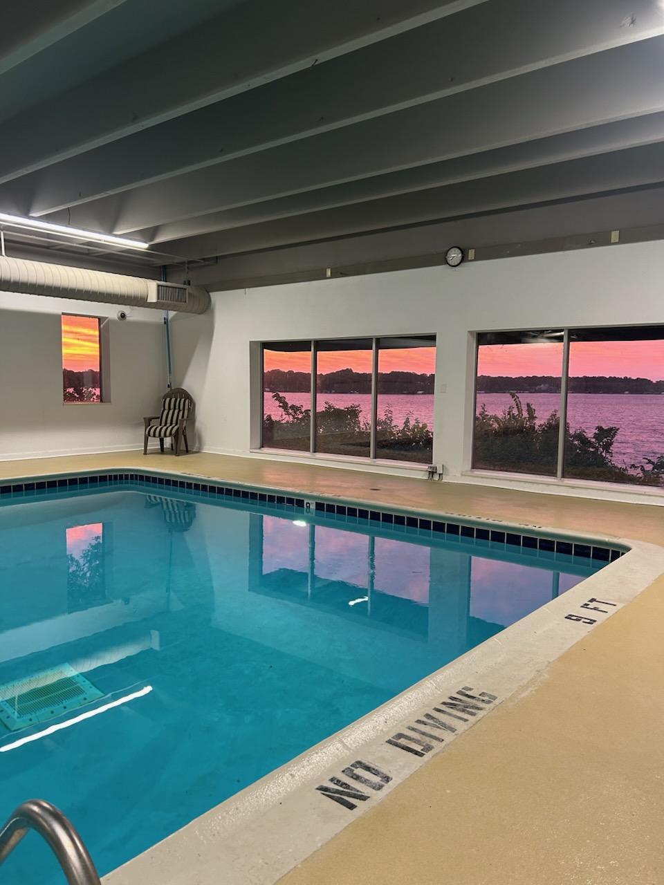 One of two Indoor Heated Pools