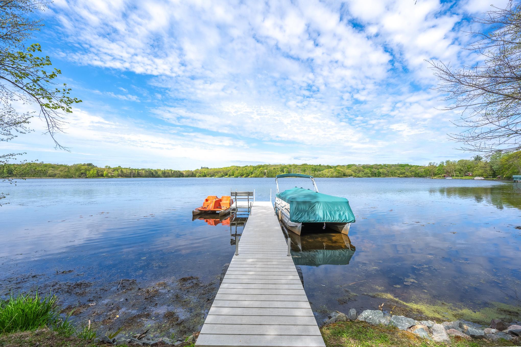 Dock included.