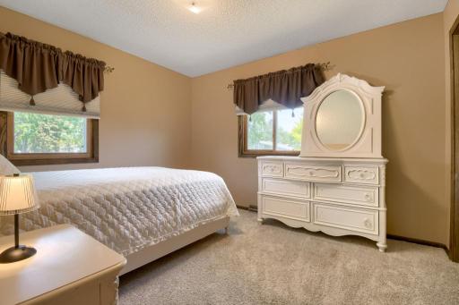 Second of three bedrooms on the main level. This bedroom overlooks the front and side yards. New carpet in this room!