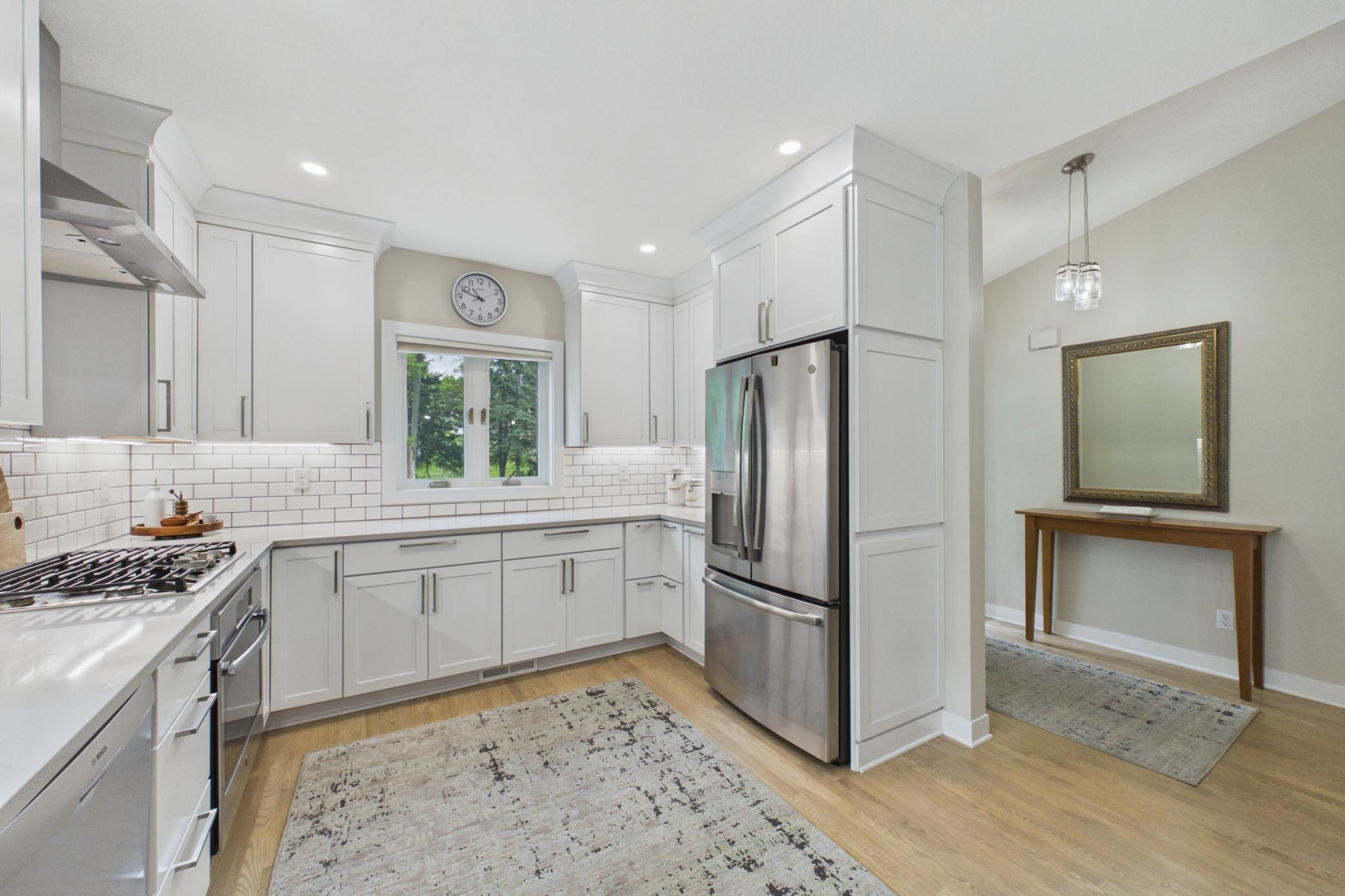 Real wood floors throughout main floor