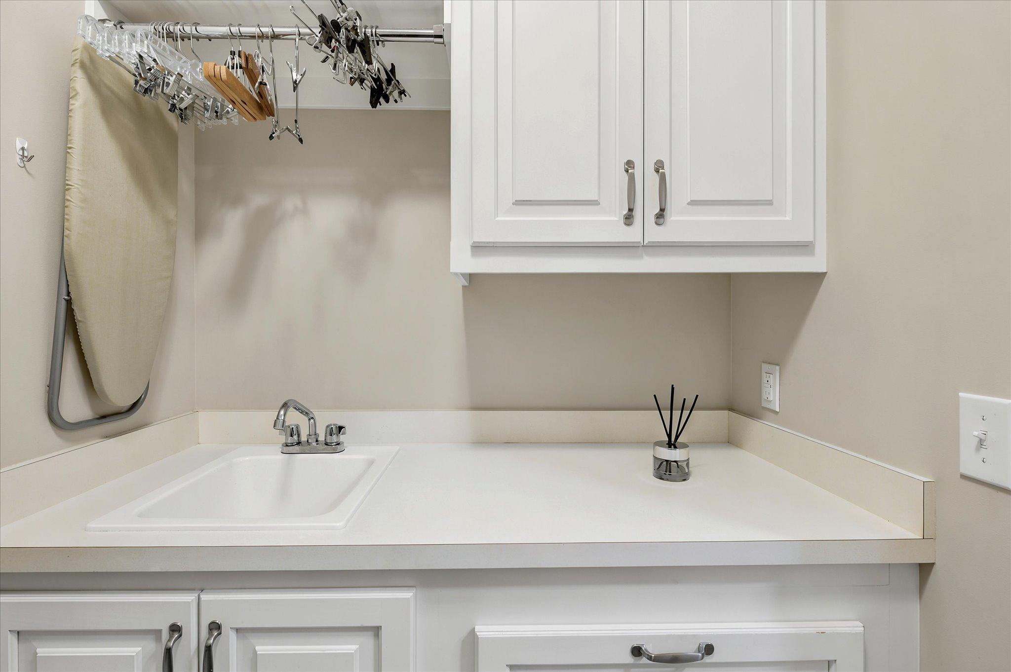 main floor laundry
