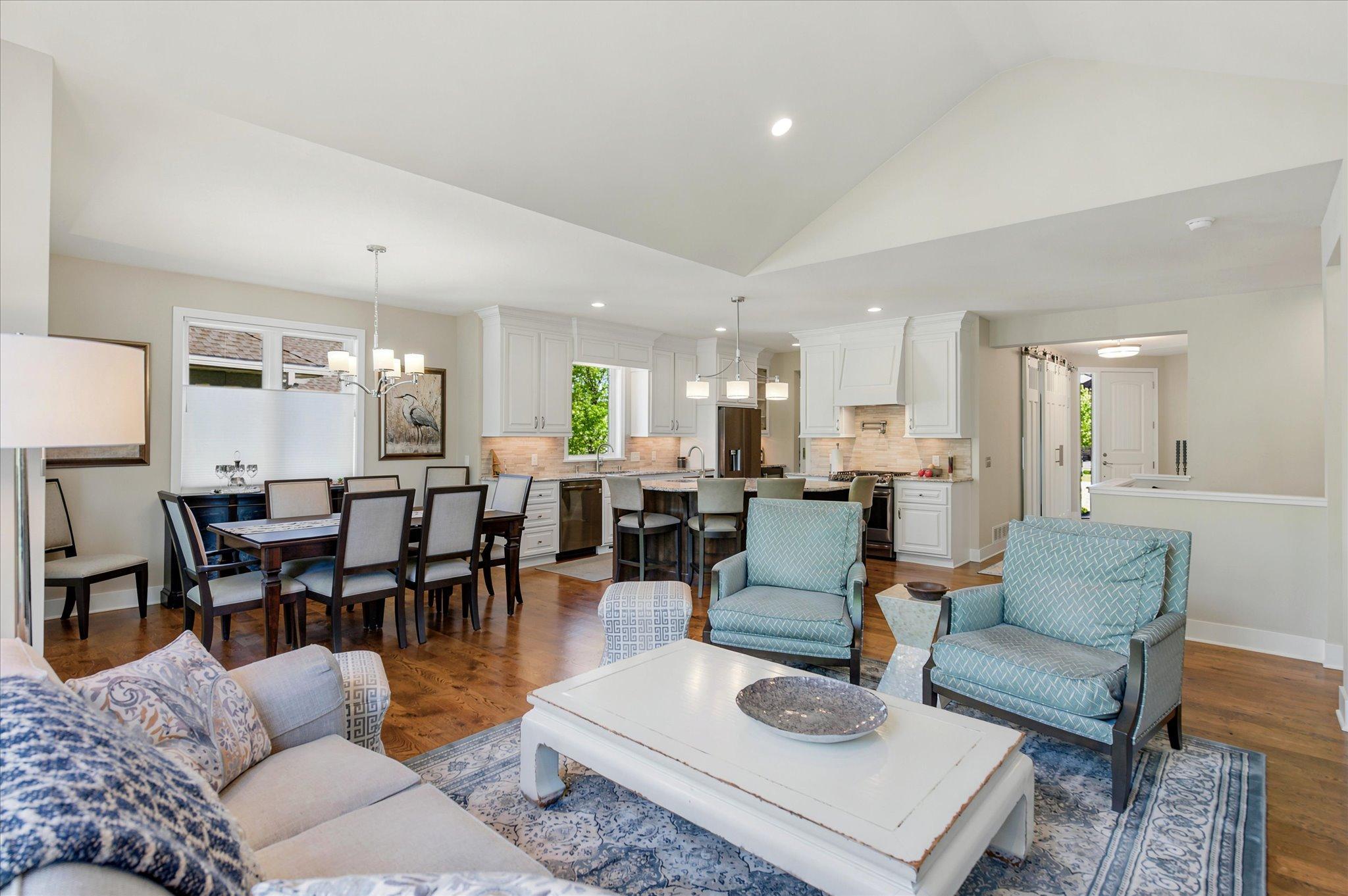 White Oak floors on the main level