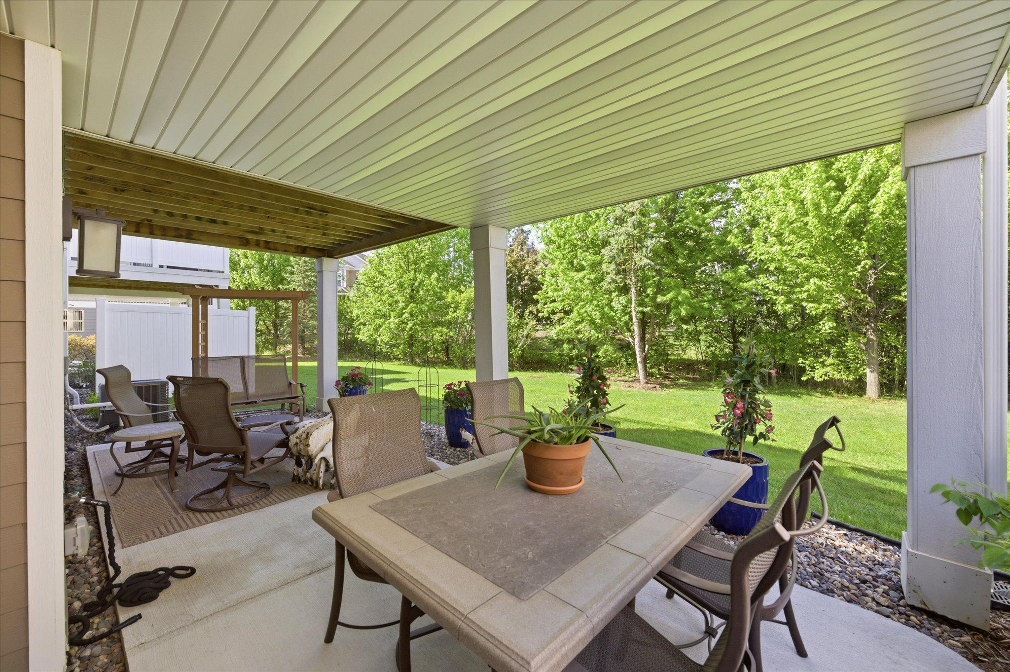 Patio off the lower level family room