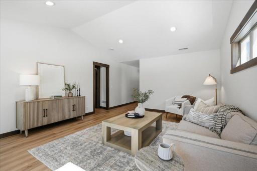 Open Floor Plan includes living, dining and kitchen!