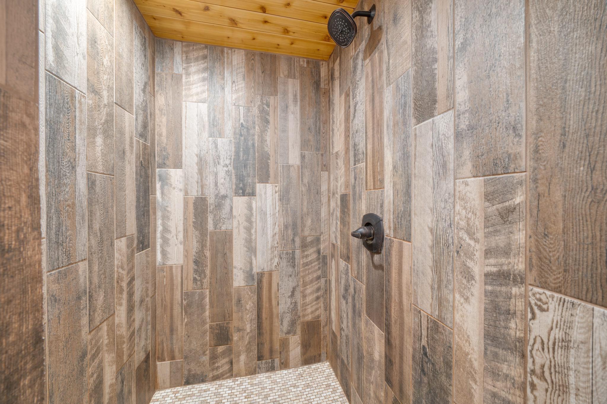 Primary custom shower