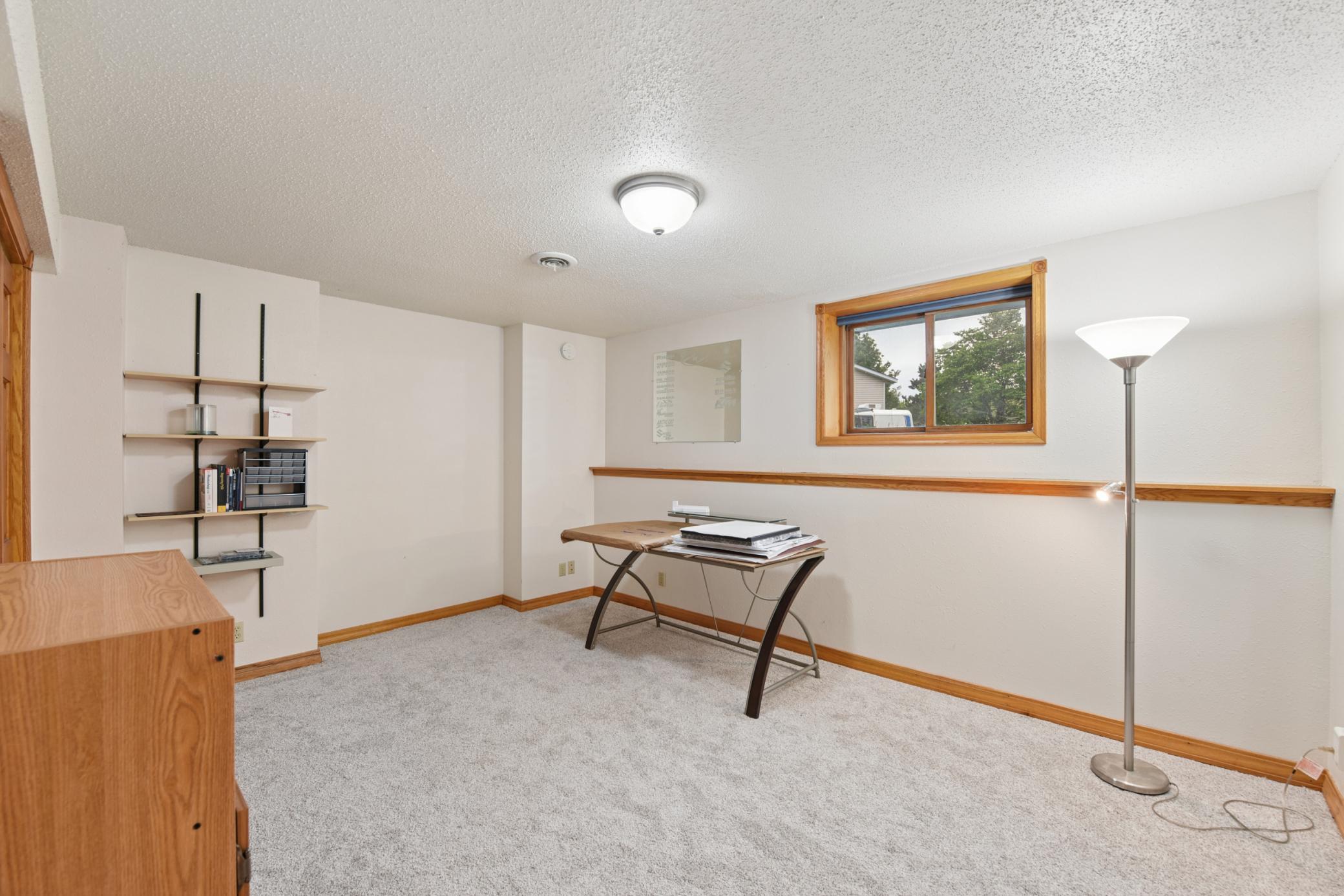 lower level bedroom