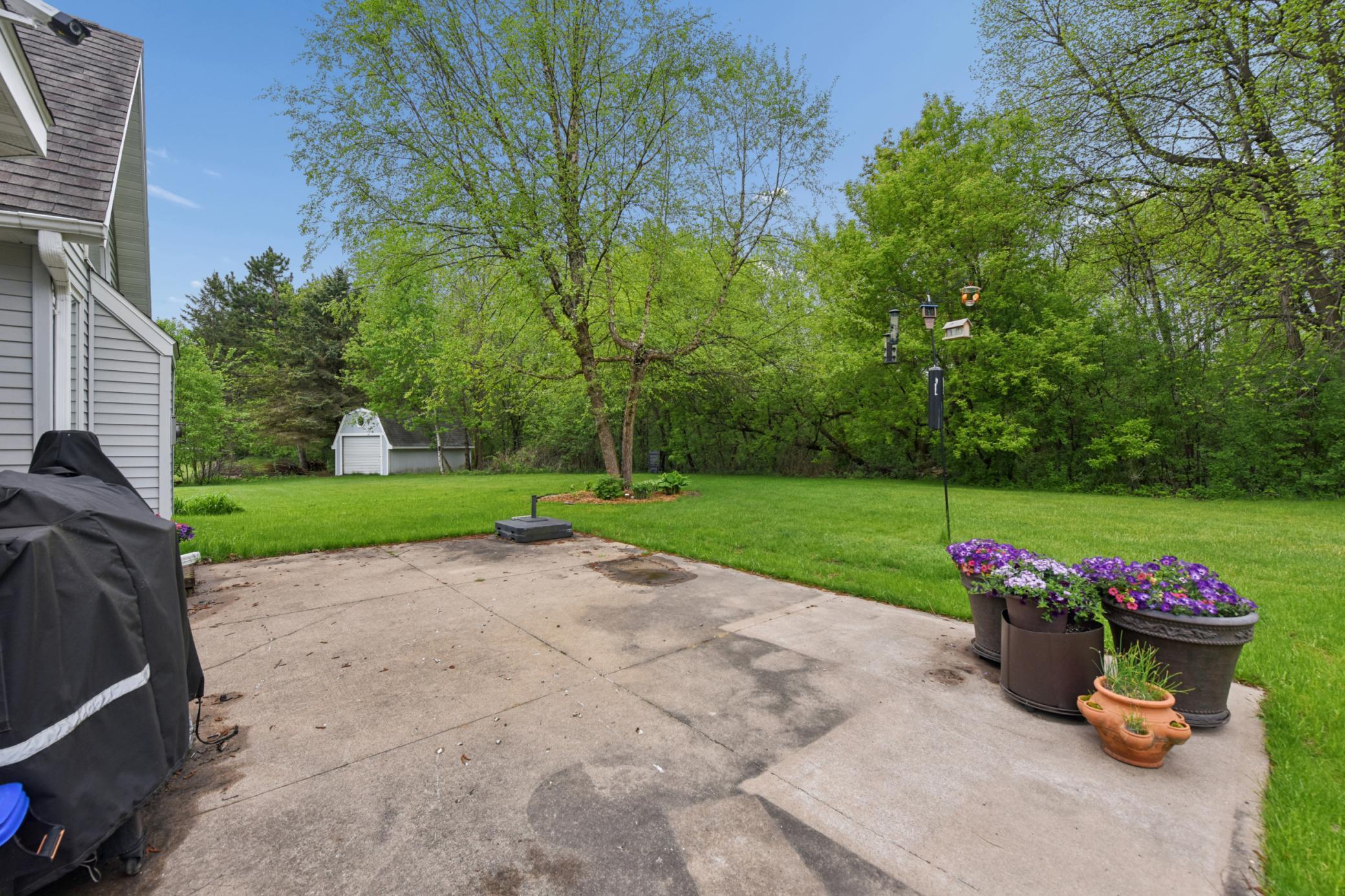 concrete patio