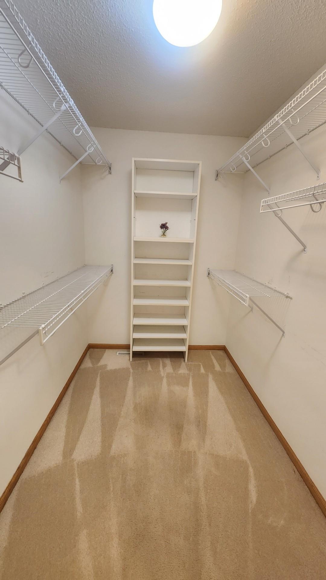 Primary Walk In Closet