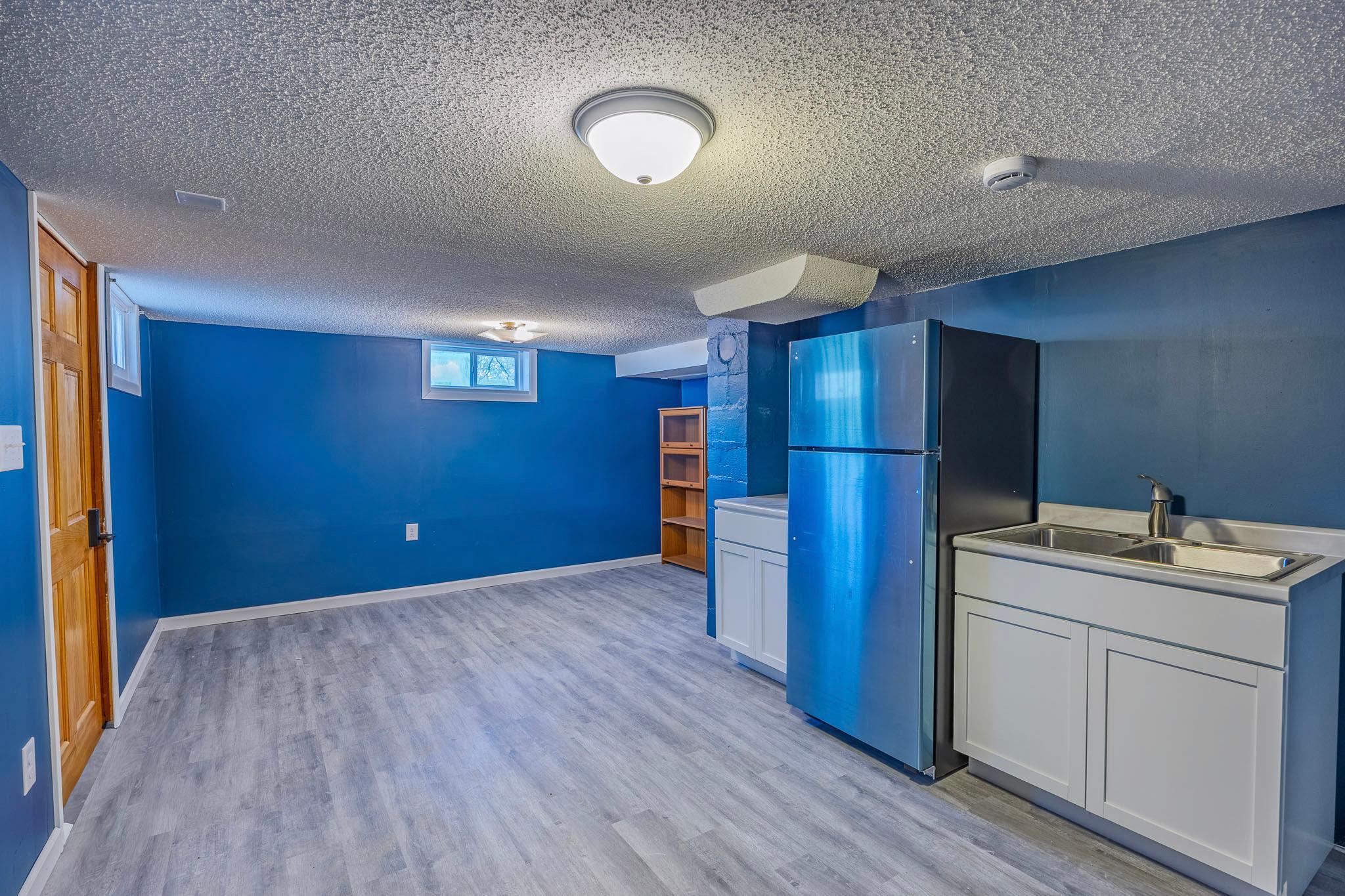 Lower level apartment