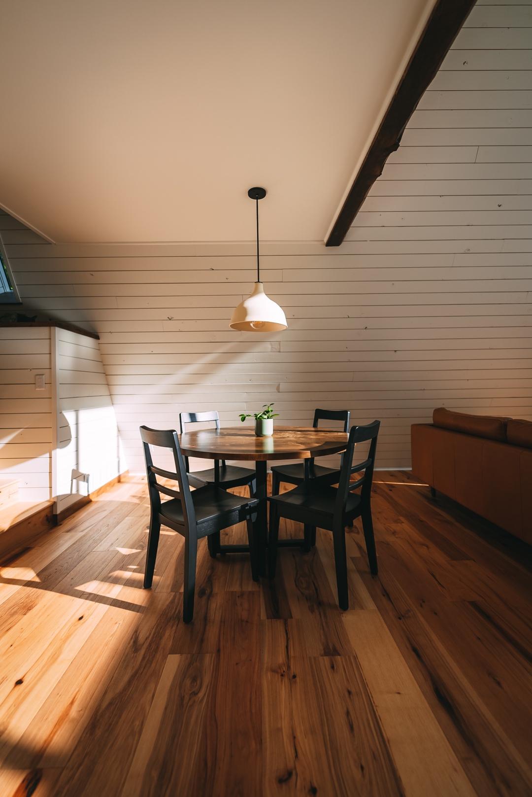 A-frame dining