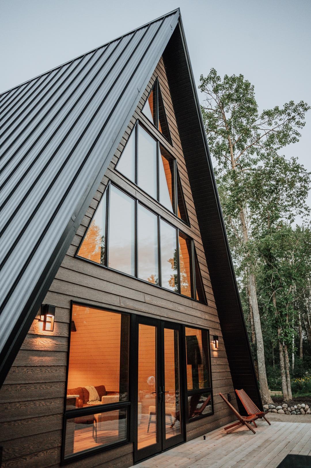A-frame deck