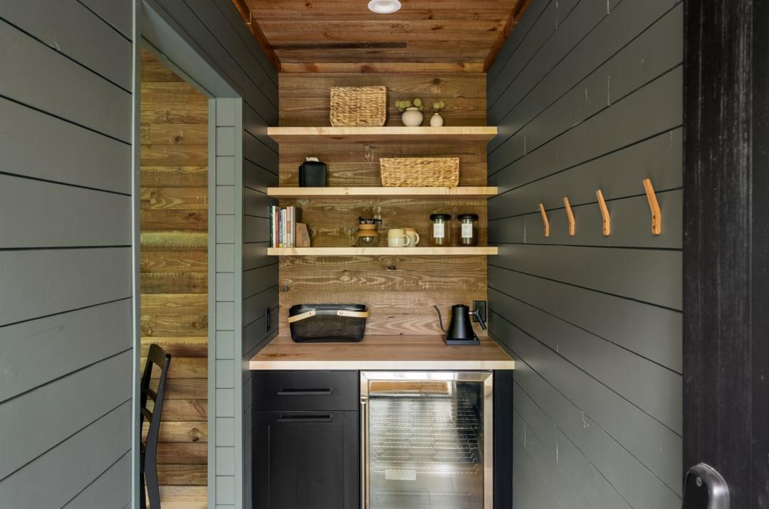 'Nord' tiny cabin interior
