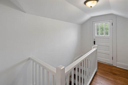 Door to rug shaking balcony