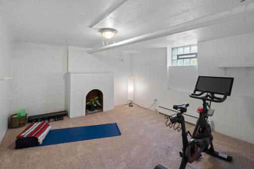 Basement Family Room/Exercise Room