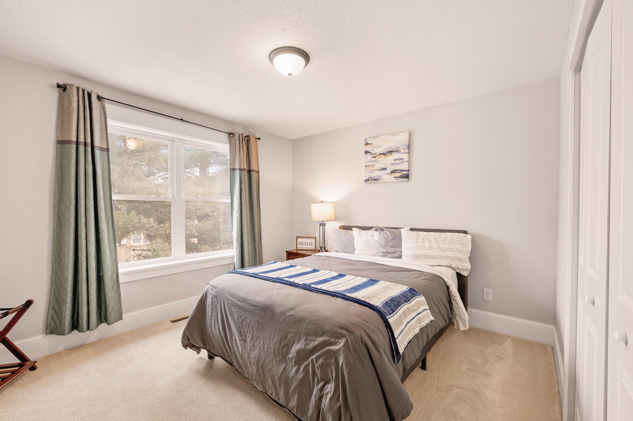No one has to fight over which bedroom is better because they are both mirror images of each other
