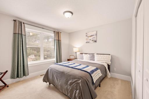 No one has to fight over which bedroom is better because they are both mirror images of each other