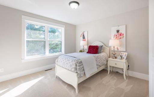 Spacious Bedrooms! No one has to fight over which bedroom is better because they are both mirror images of each other