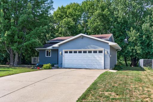 Tucked away on a peaceful cul-de-sac, this home offers a quiet setting with a welcoming street presence.