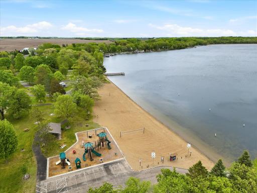 Another view of the park area on Cedar Lake
