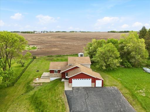 Another aerial of this wonderful home which sits high for expansive views