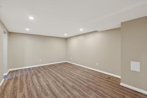 Additional flex room perfect for a workout area, hobbies, or play space
