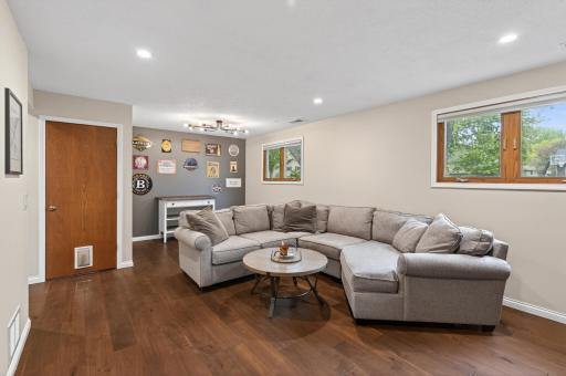 Updated flooring and abundant natural light throughout