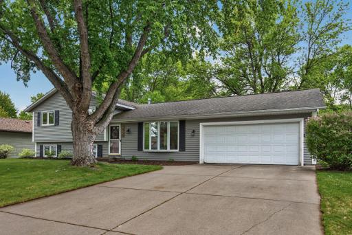 Attached two car garage & cement driveway