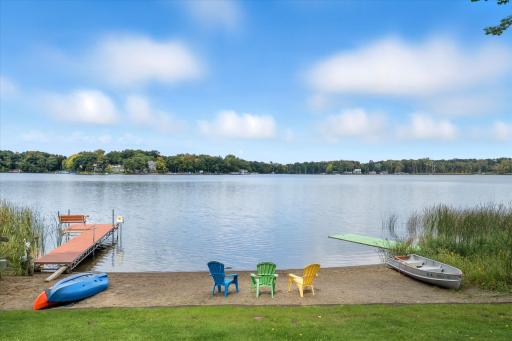 319 feet of private shoreline and nearly 2 acres of peaceful lakefront living.