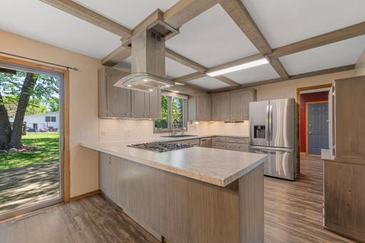This spacious kitchen offers plenty of counter space for your culinary needs!