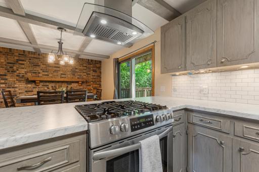 This open concept kitchen makes socializing a breeze.