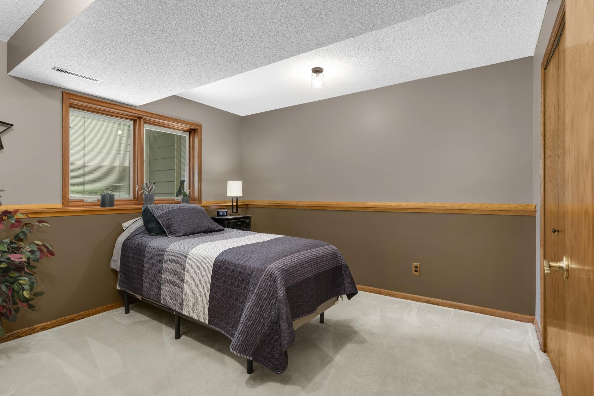 Lower level bedroom