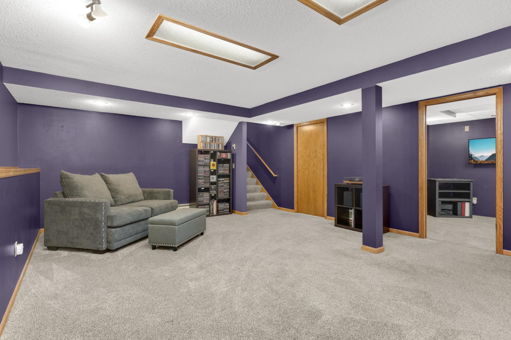 Lower-level Recreation room