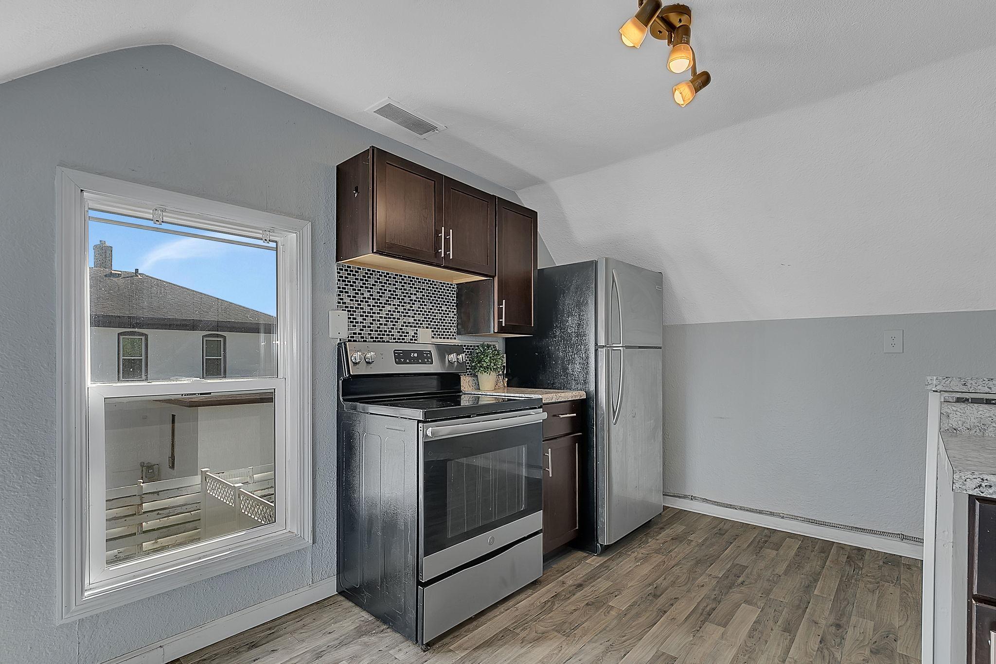Upstairs unit kitchen