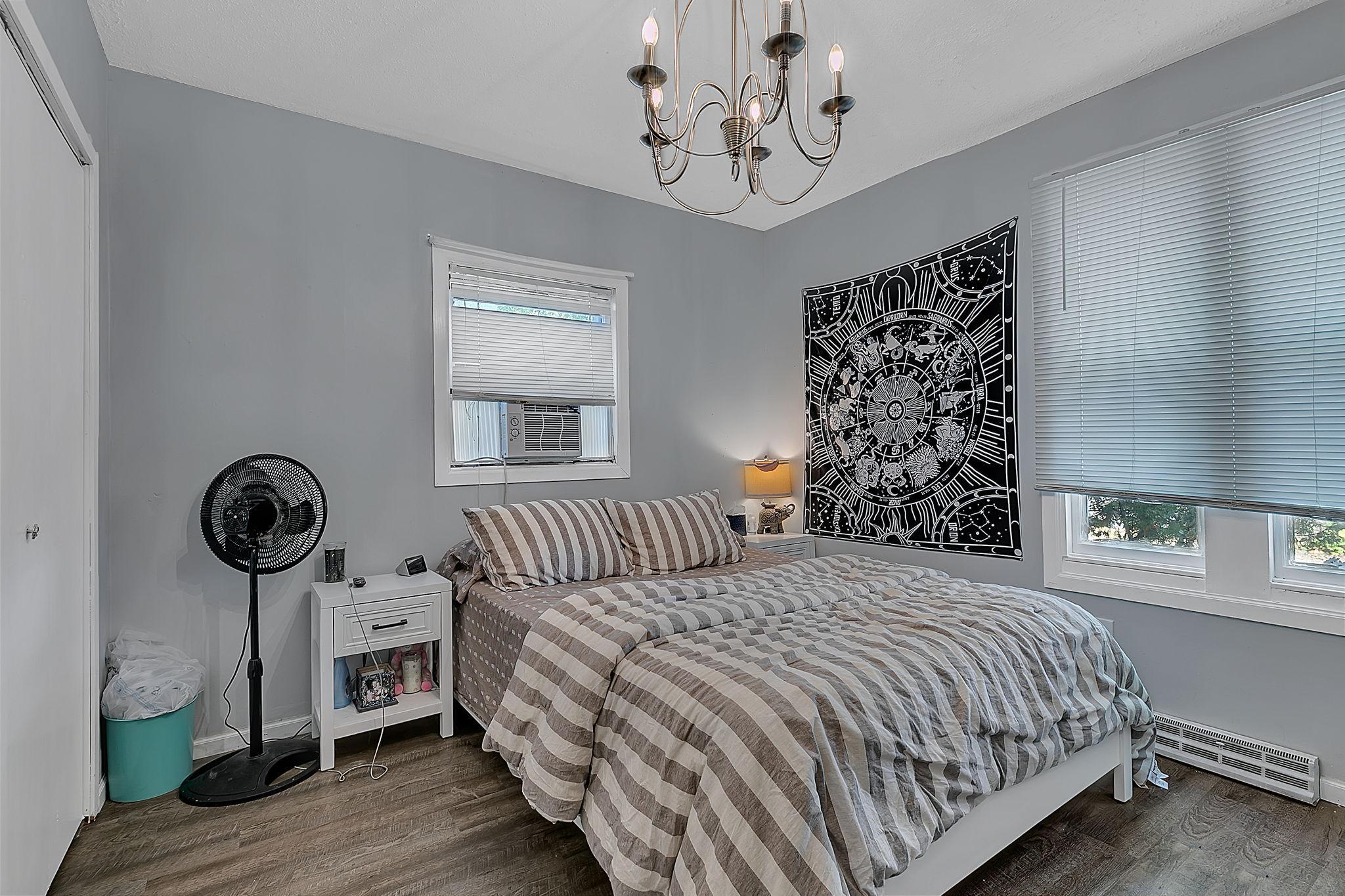 Main floor unit bedroom