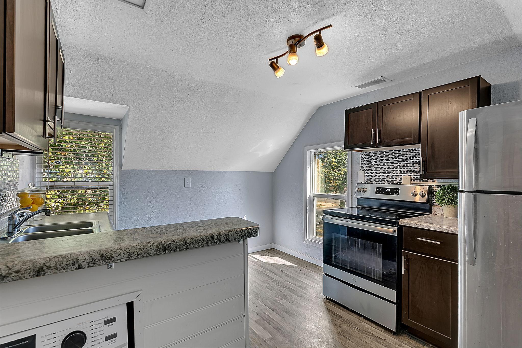 Upstairs unit kitchen