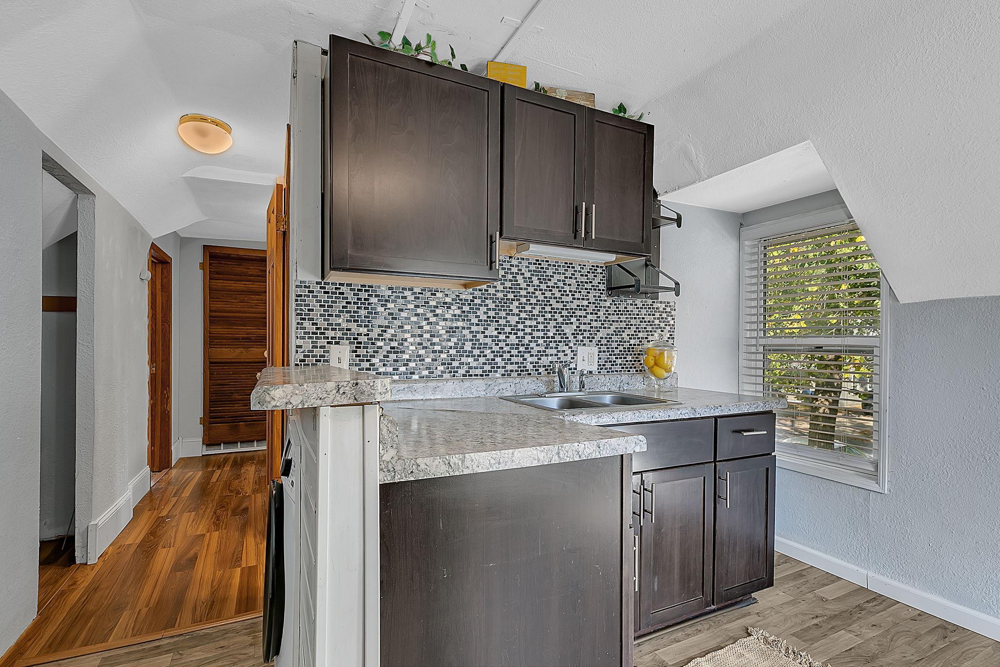 Upstairs unit kitchen