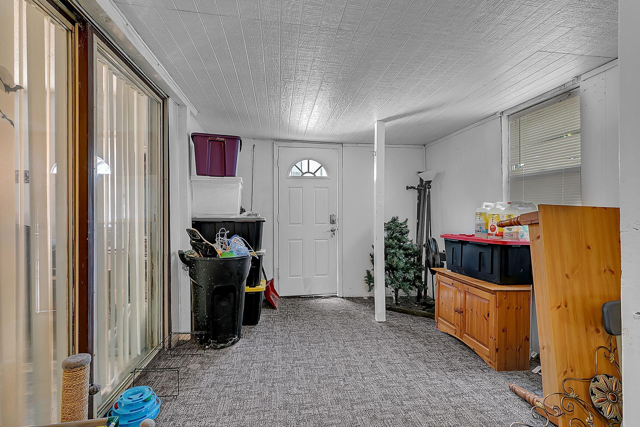 Main floor porch