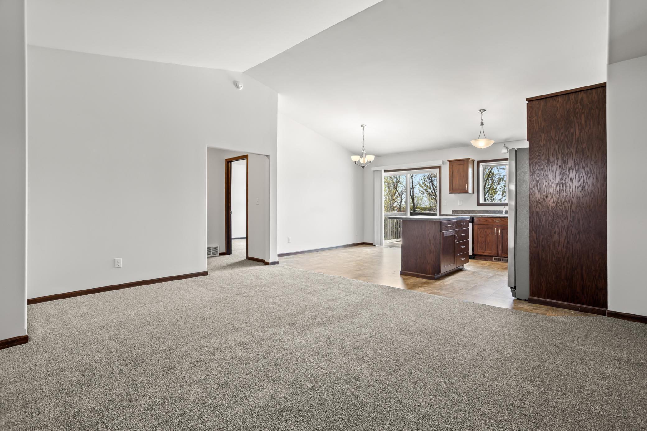 Living/Kitchen/Dining Room
