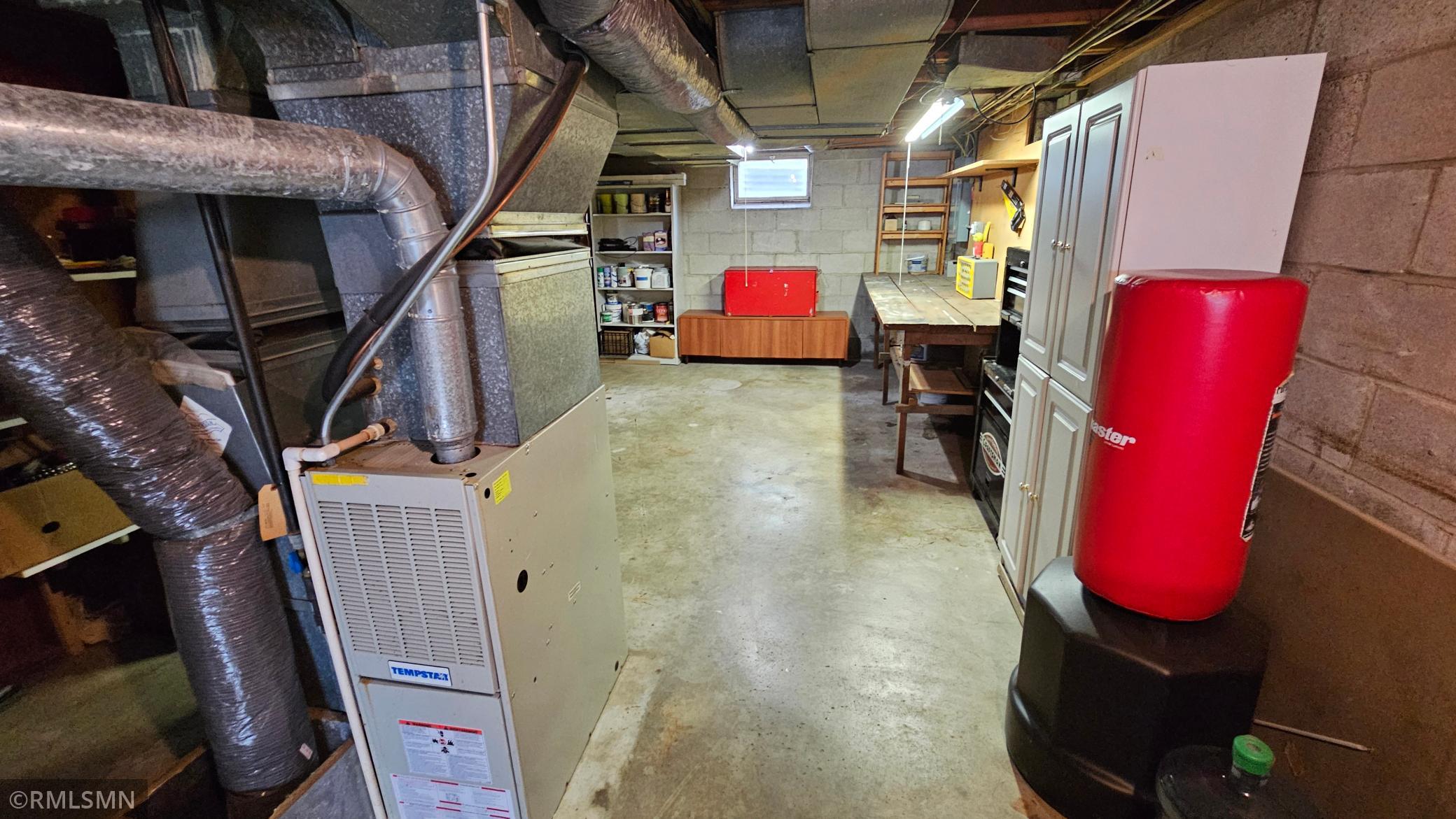 Basement Mechanical Area